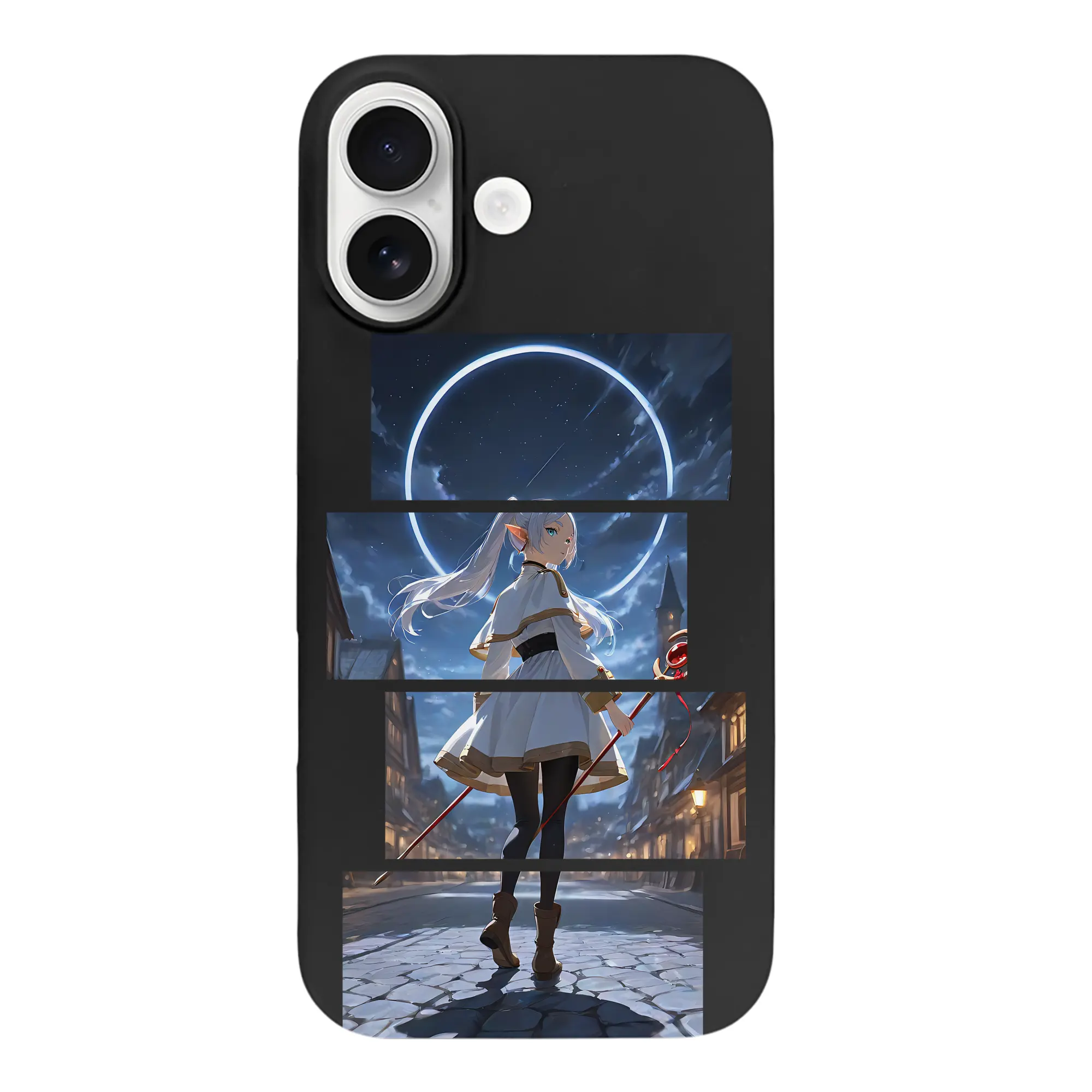 葬送のフリーレン（Frieren） グッズ,フリーレン（Frieren） - iPhone 17 シリーズ シリコンケース 薄型 耐衝撃 指紋防止 ソフトタッチカバー 精密フィット 傷防止 保護ケース iPhone 17/17 Air/17 Pro/17 Pro Max 対応